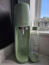 Soda Stream Machine Green used