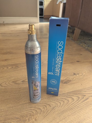 Empty sodastream blue gas - empty,